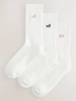 Crème/roze/choc - zelf. 3 paar lounge enkelsokken met verzachte zool