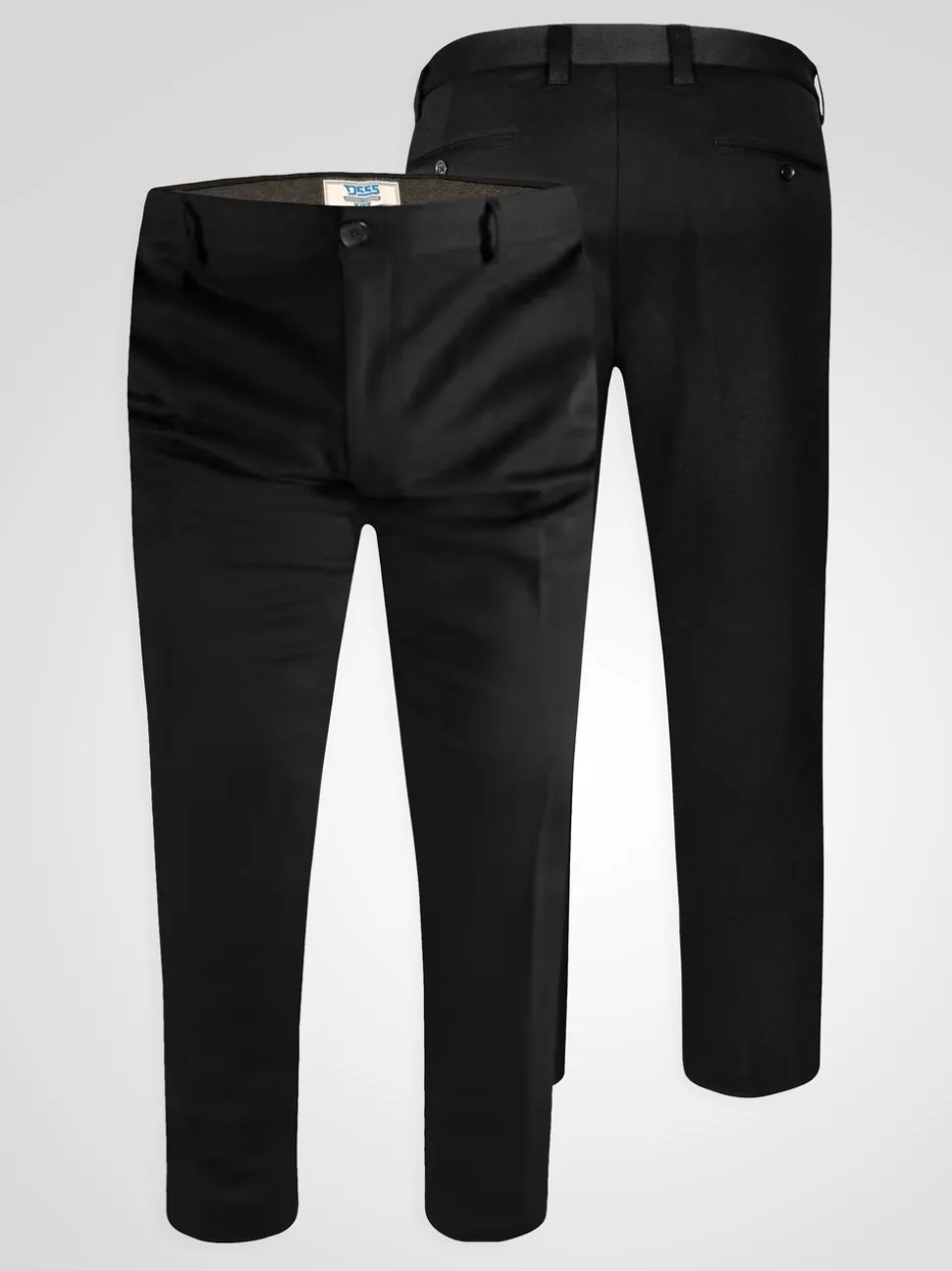 D555 YARMOUTH Bi-Stretch Trousers With Flexible Waistband