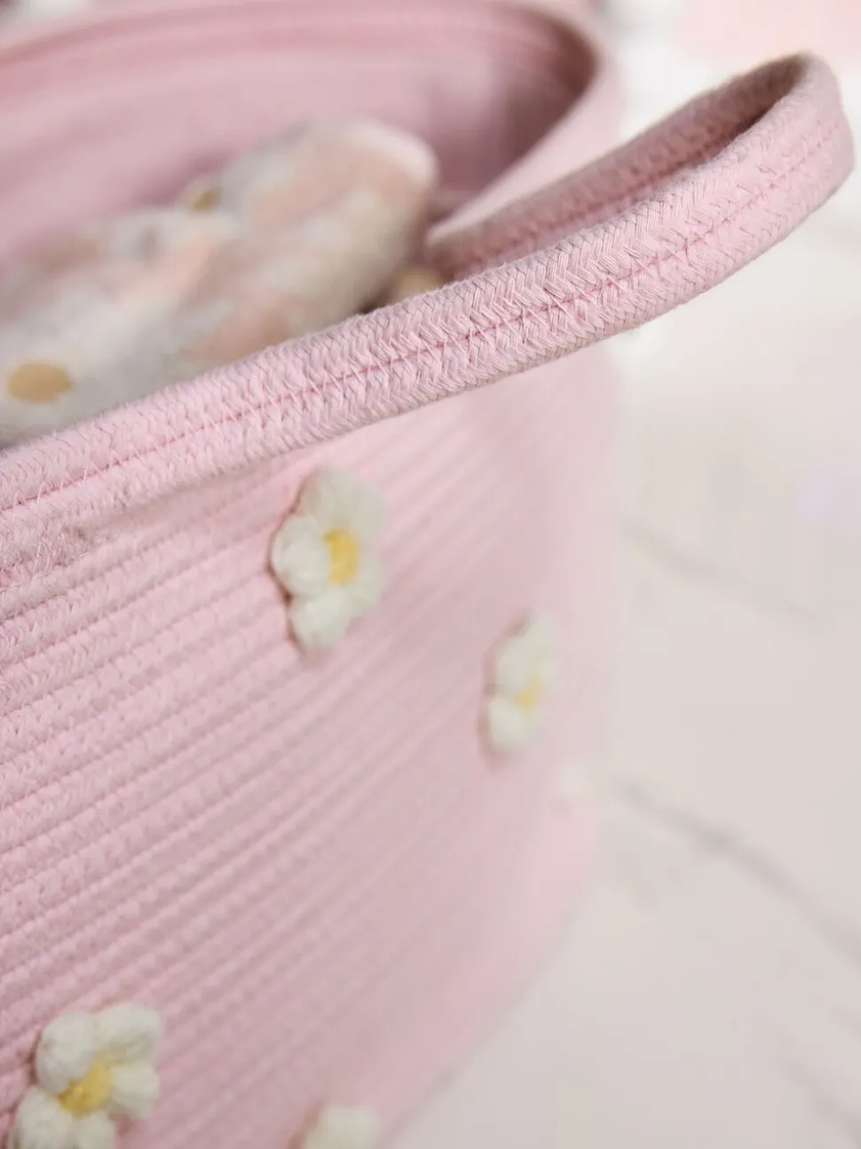 Daisy Laundry Storage Tidy Basket