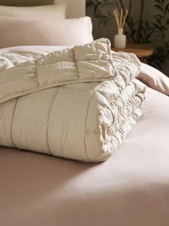 Darcie Textured Quilted Bedspread