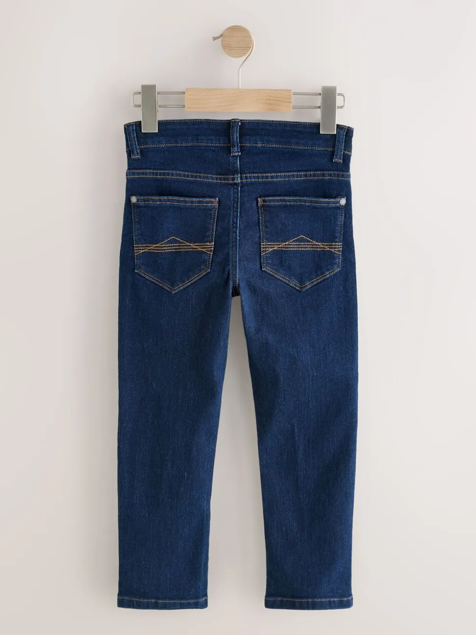 Dark Blue/ Black Denim - Stretchjeans 2 stuks (3-17jr)