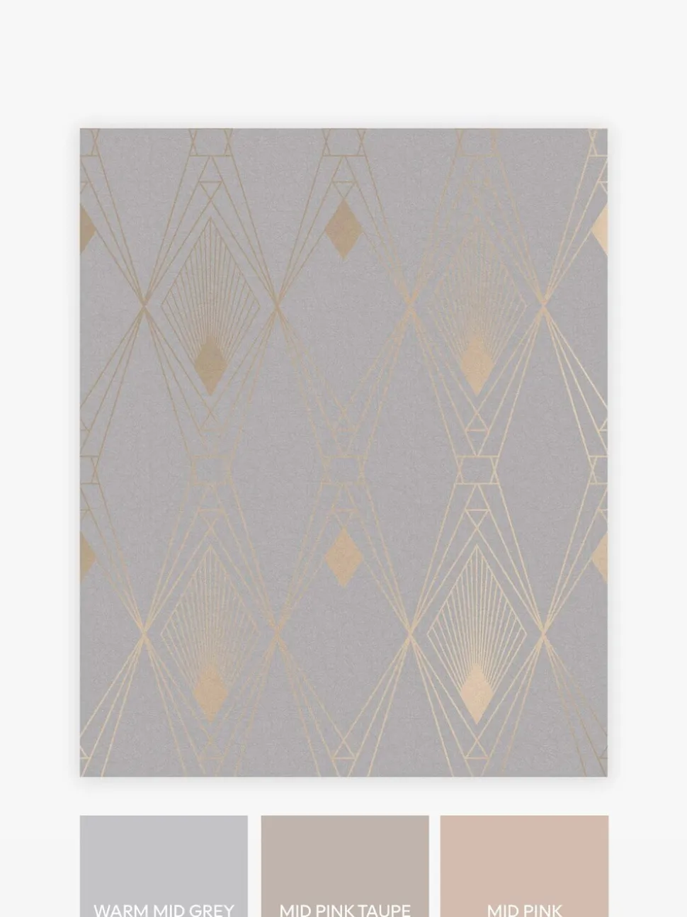 Deco Geometric 10M Wallpaper