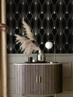 Deco Geometric 10M Wallpaper
