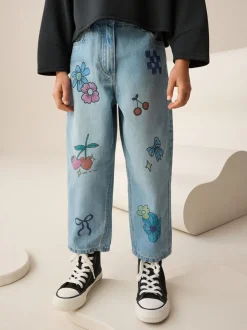 Denim - Doodle Printed Jeans (3-16yrs)