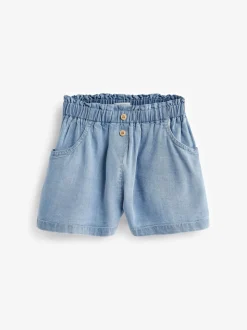 Denim - Short met knopen (3 mnd-7 jr)