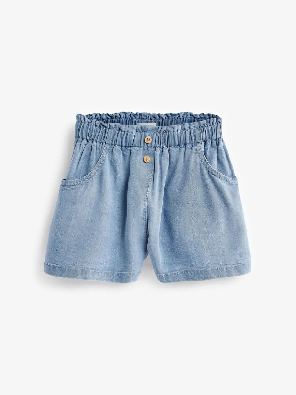Denim - Short met knopen (3 mnd-7 jr)