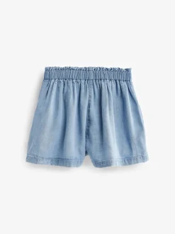 Denim - Short met knopen (3 mnd-7 jr)