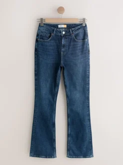 Denim donkerblauw - Mid Rise Authentic Bootcut Jeans