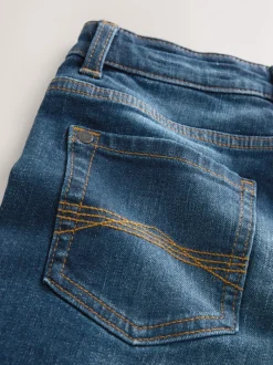 Denim Donkerblauw/Bleek - Stretchjeans 2 stuks (3-17jr)