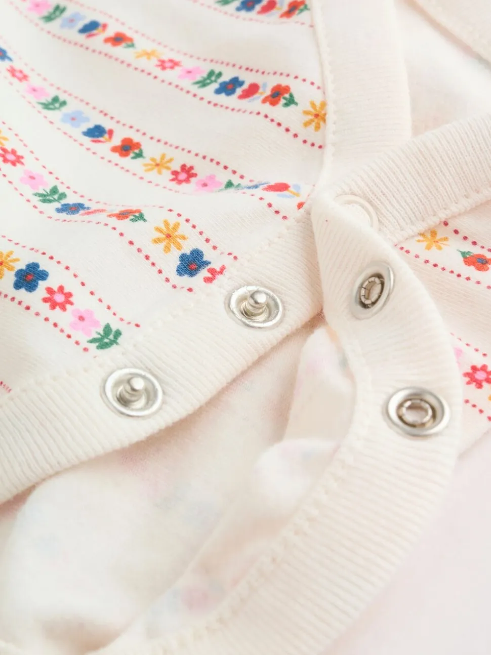 Denim met borduursel - Set van bretelbroek en bodysuit met lange mouwen 2 -delig (0mnd -3jr)