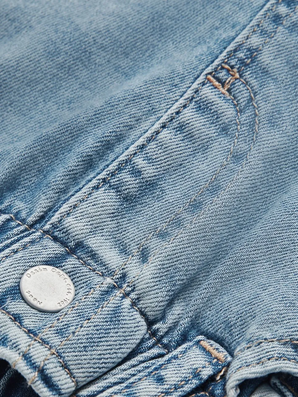 Denim met halve wassing - Mom jeans (3 mnd-7 jr)