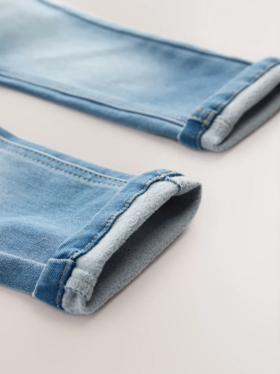 Denim met medium wassing - Superzachte jeans met stretch en elastische taille (3 mnd-7 jr)