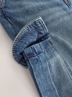 Denim tint - Superwijde Denim Cargobroeken (3-16jr)