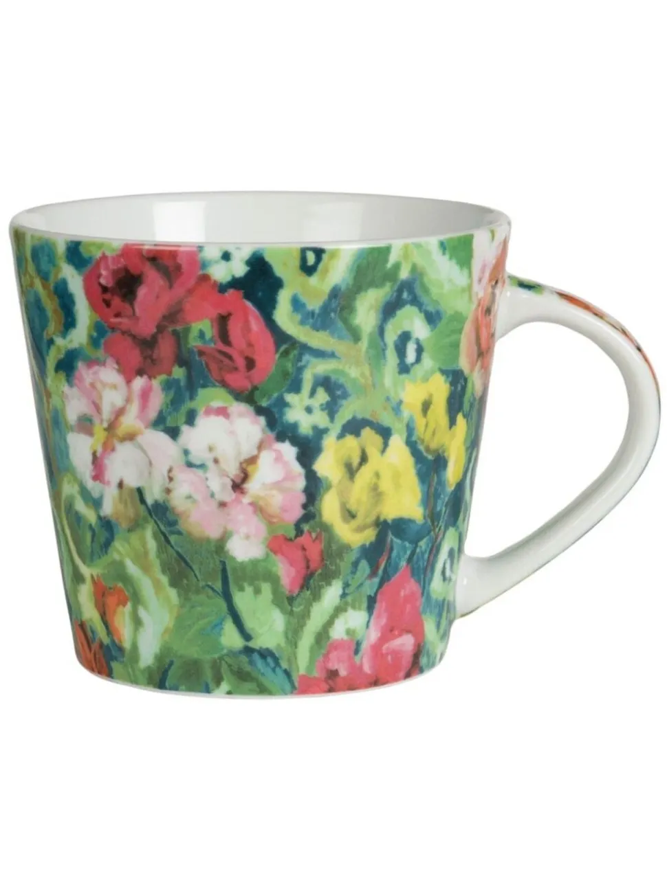 Designers Guild Set of 4 Tapestry Flower Mugs