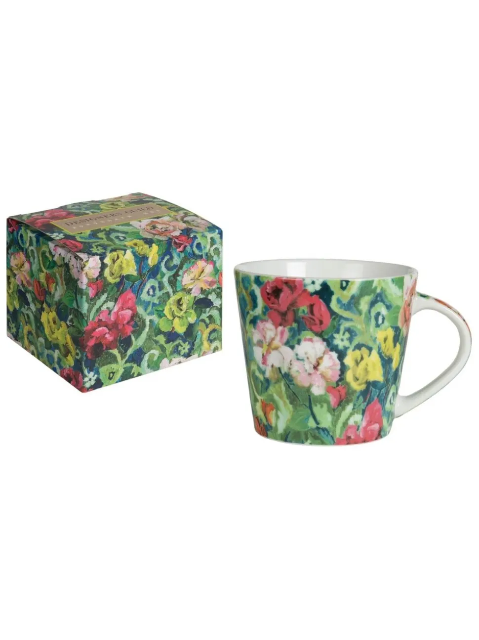 Designers Guild Set of 4 Tapestry Flower Mugs