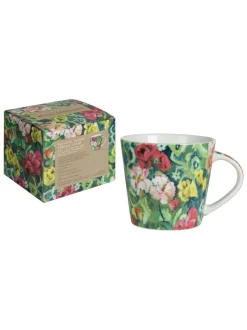 Designers Guild Set of 4 Tapestry Flower Mugs