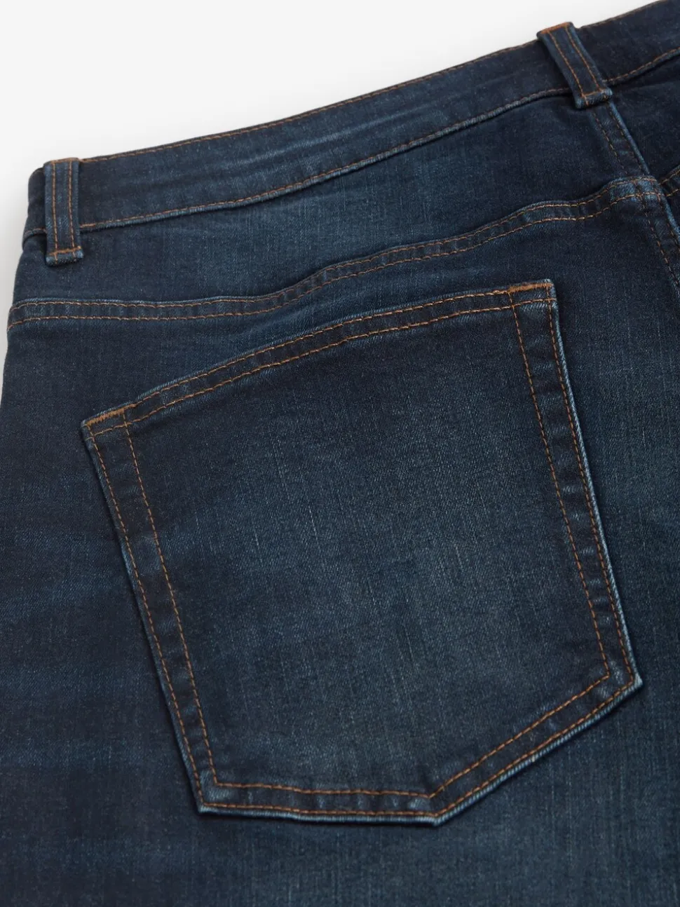 Diepblauw - Slim Fit - Authentieke stretch denim jeans