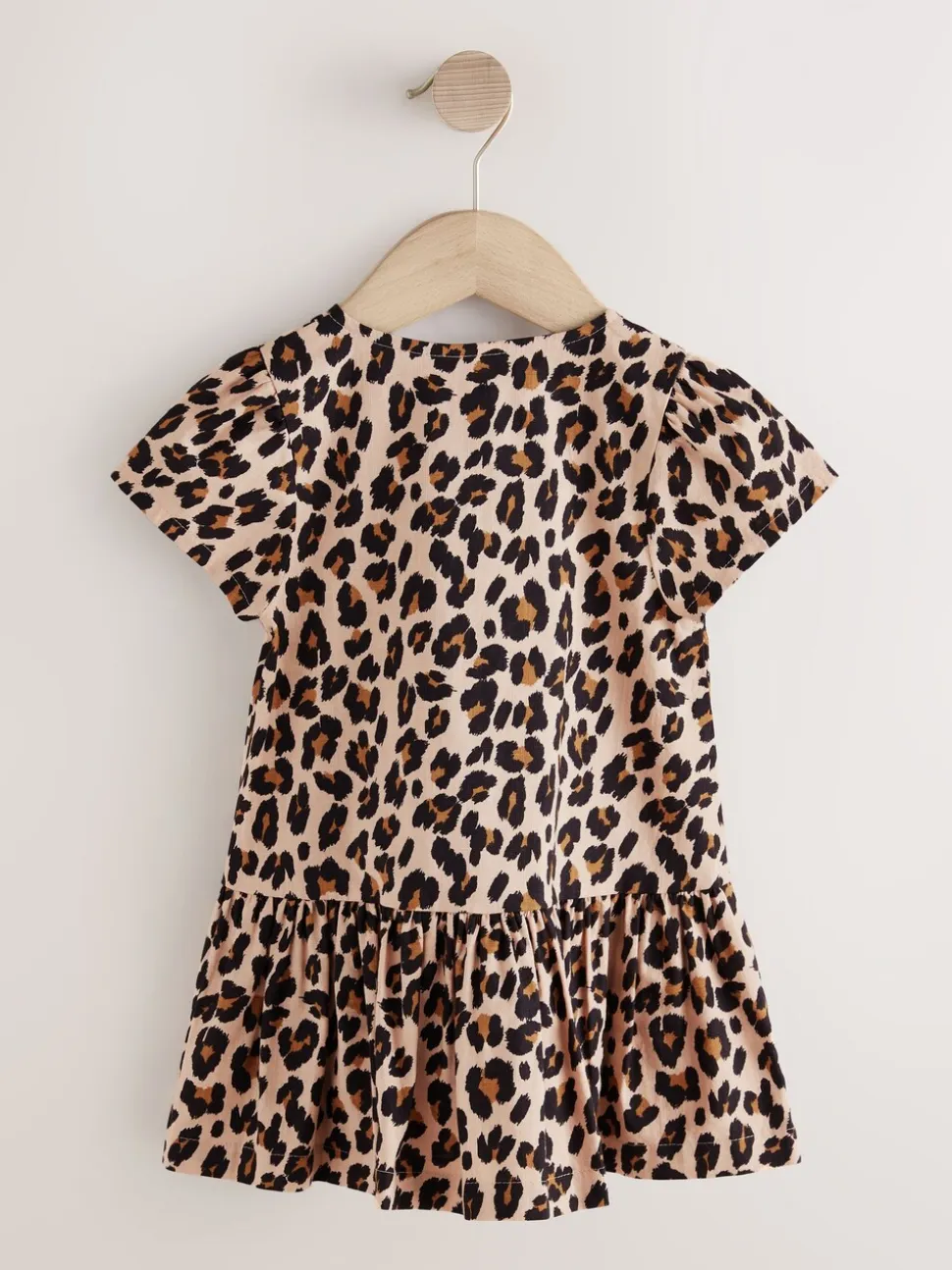 Dierenprint - Short Sleeve Cotton Dress (3mths-8yrs)