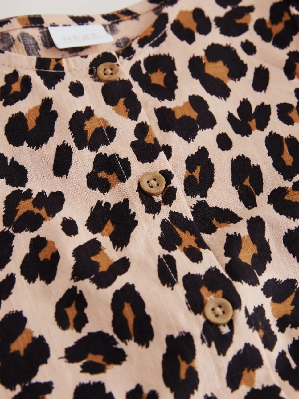 Dierenprint - Short Sleeve Cotton Dress (3mths-8yrs)