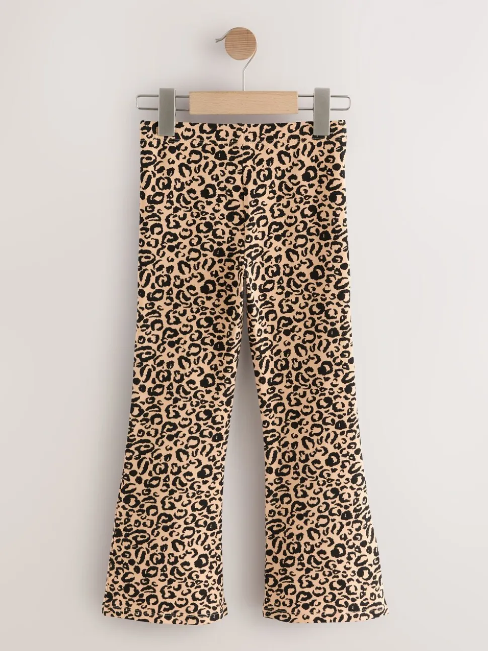 Dierenprint/Rood - Uitlopende legging (3-16jr)
