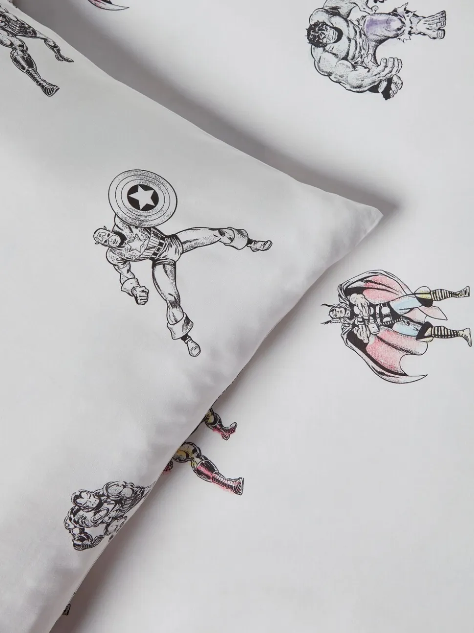 Disney Marvel Avengers set van 100% katoenen dekbedovertrek en kussensloop