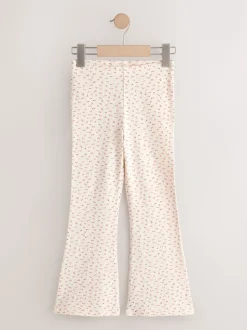 Ditsy Blue/Red - Uitlopende legging (3-16jr)