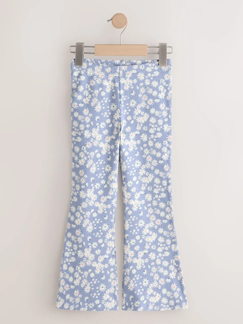 Ditsy Blue/Red - Uitlopende legging (3-16jr)