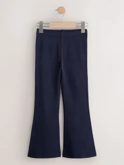 Ditsy Blue/Red - Uitlopende legging (3-16jr)