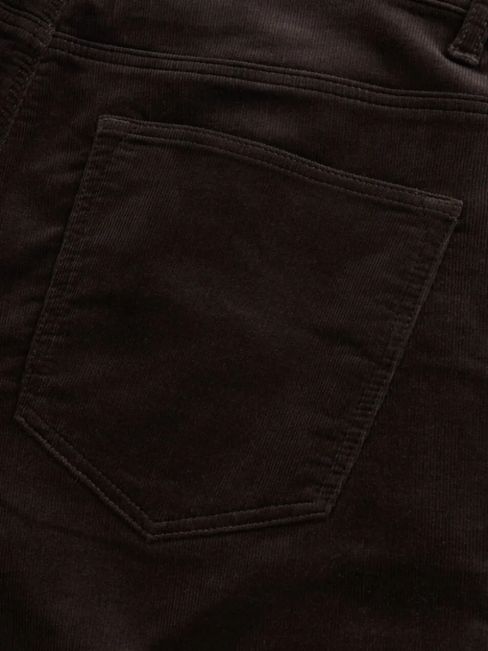 Donker bordeauxrood - Motionflex Corduroy Stretch Trousers