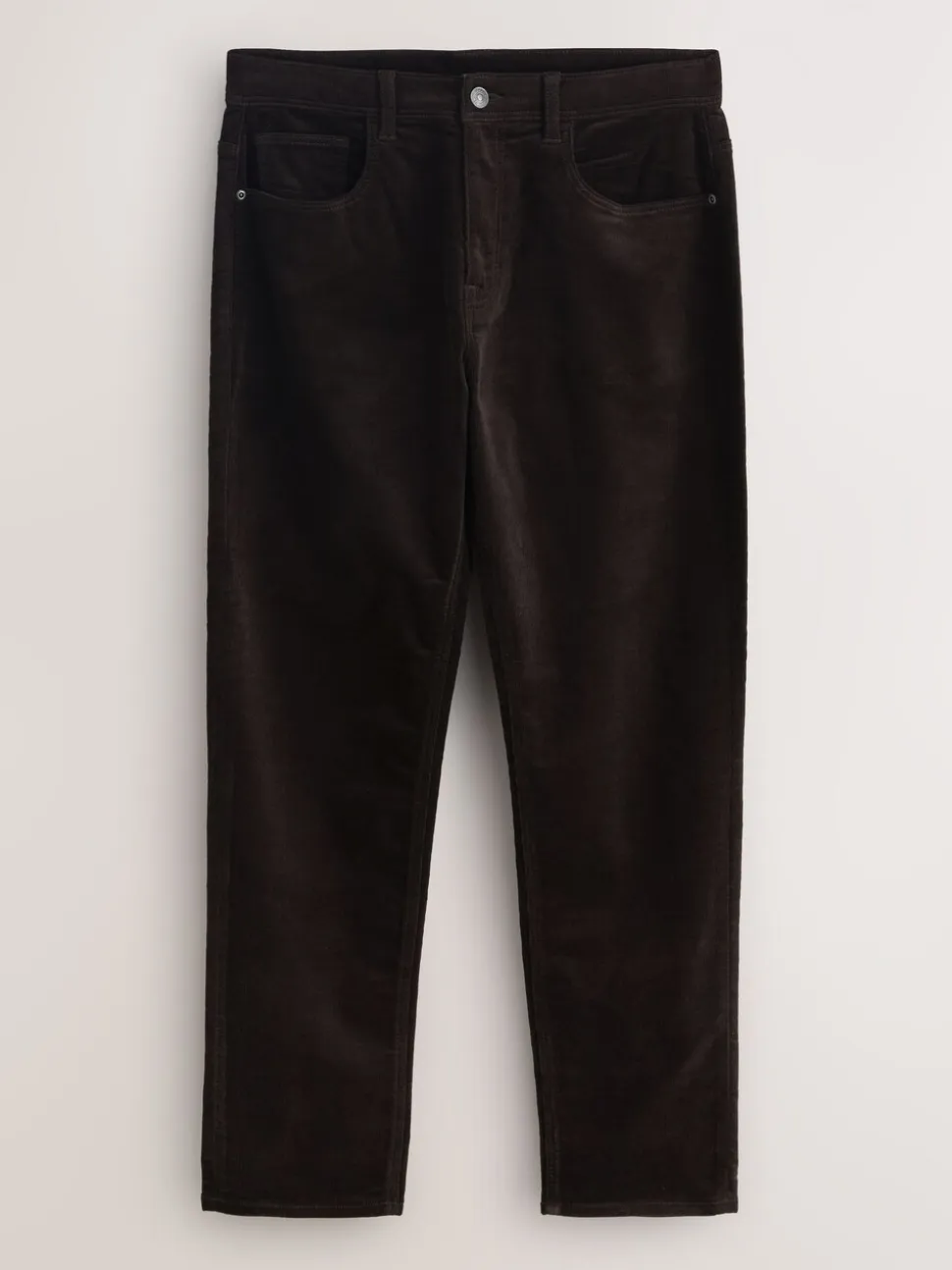 Donker bordeauxrood - Motionflex Corduroy Stretch Trousers