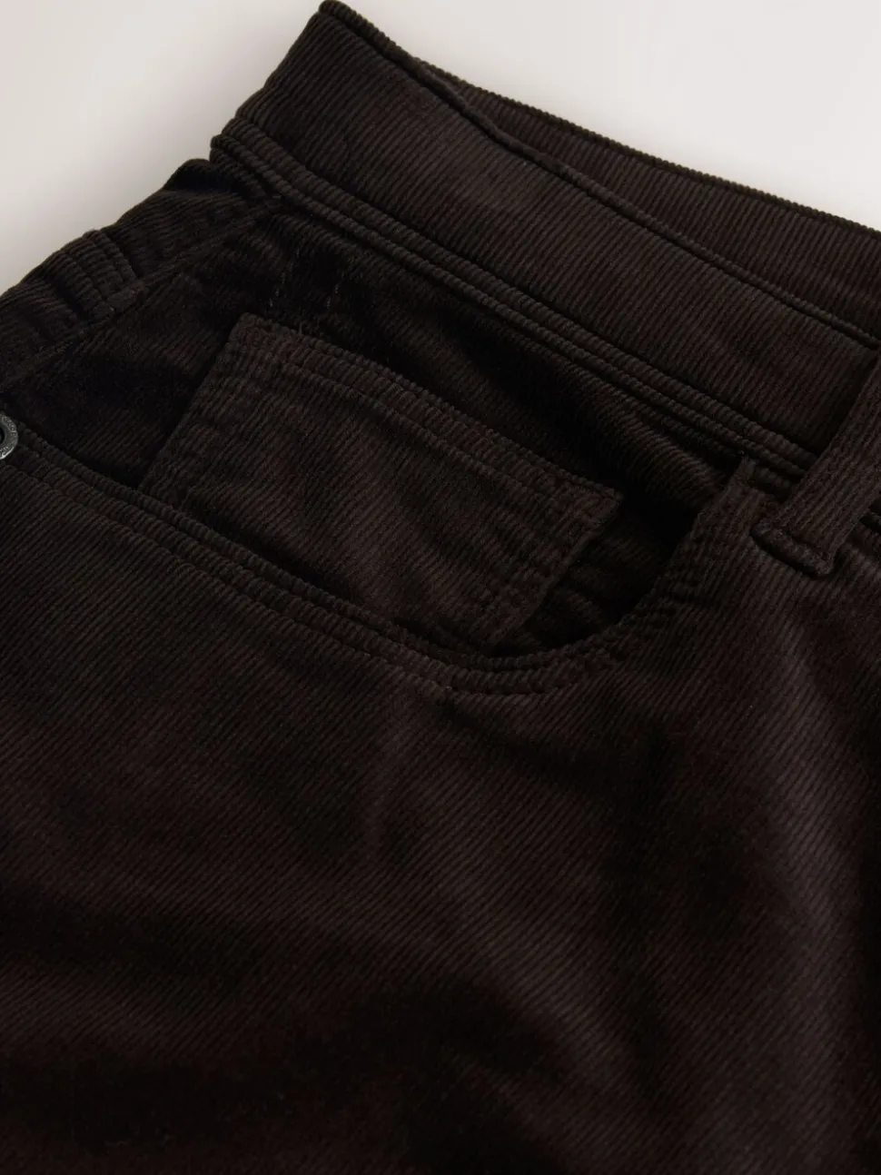 Donker bordeauxrood - Motionflex Corduroy Stretch Trousers