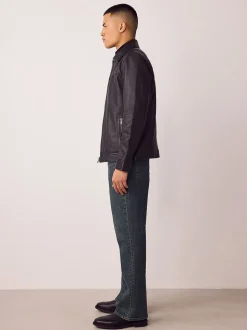 Donker getint - Bootcut - Vintage wash denim jeans