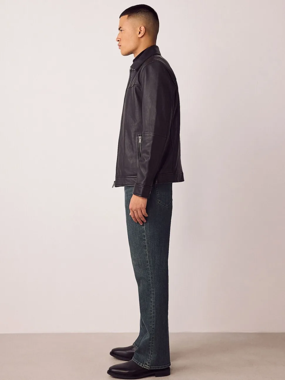 Donker getint - Bootcut - Vintage wash denim jeans
