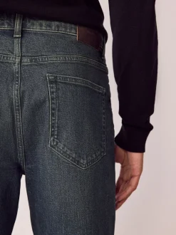 Donker getint - Bootcut - Vintage wash denim jeans
