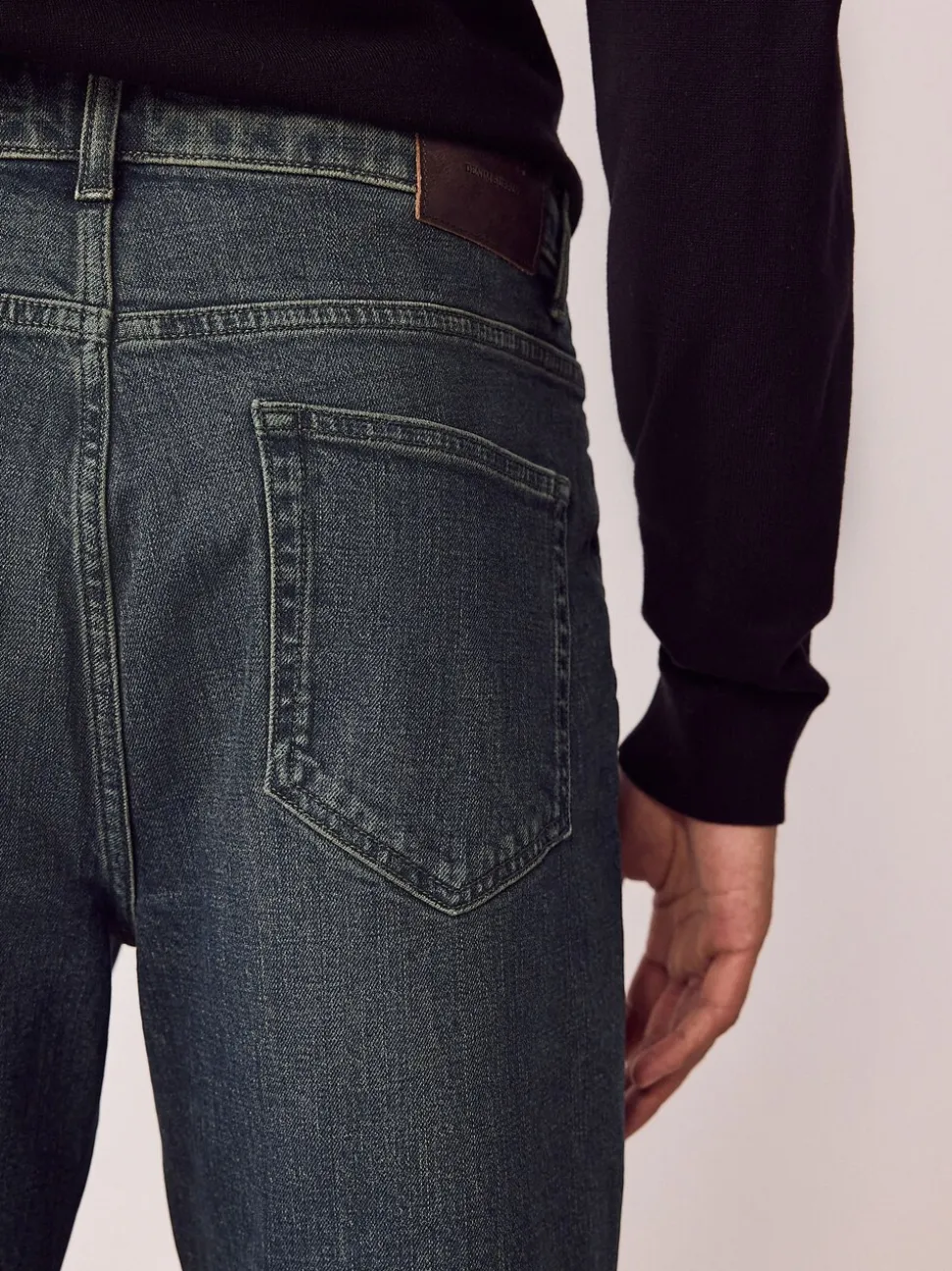 Donker getint - Bootcut - Vintage wash denim jeans