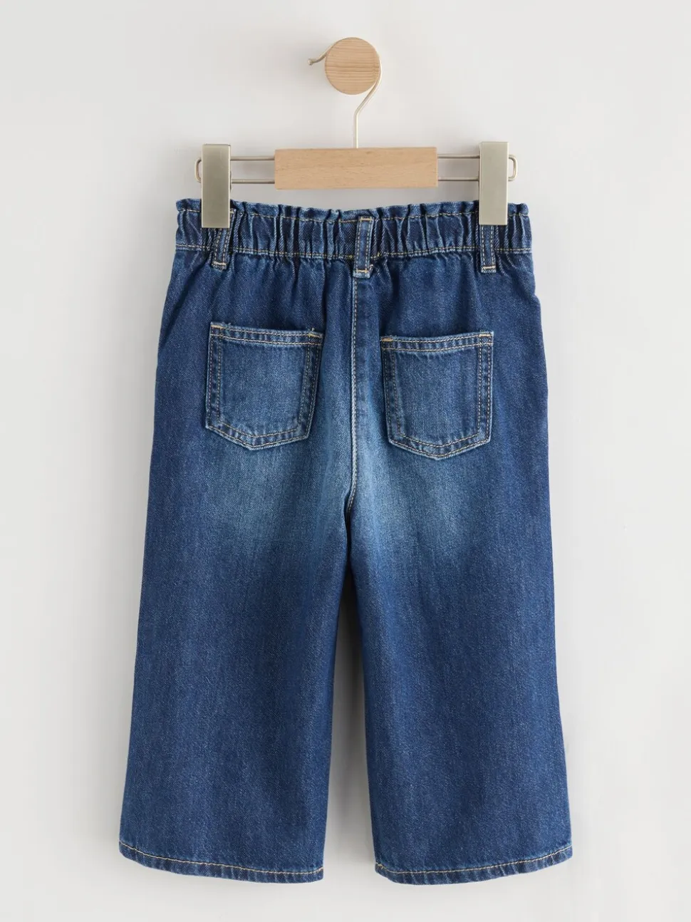 Donker gewassen denim - Jeans met wijde pijpen (3 mnd-7 jr)