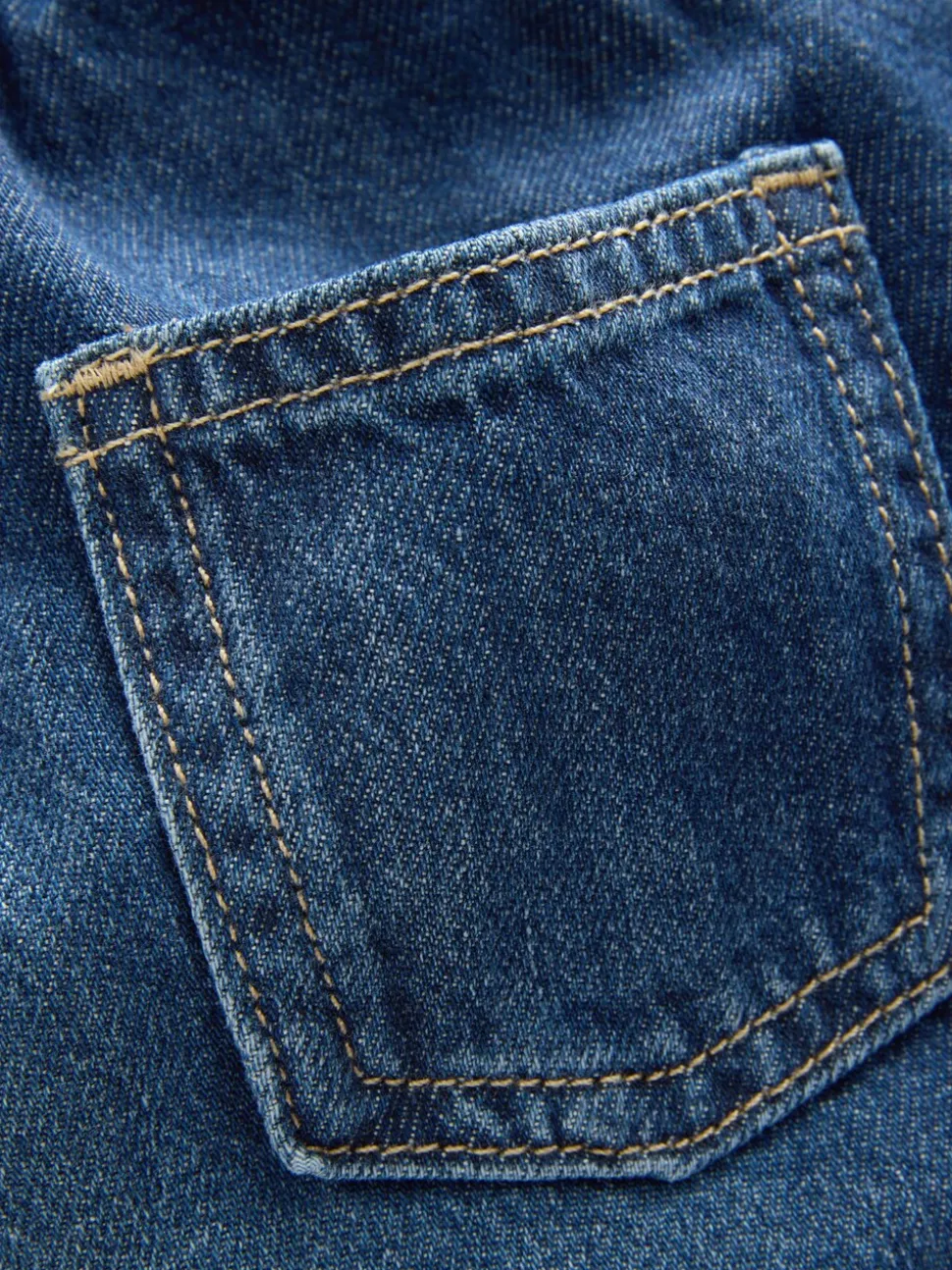 Donker gewassen denim - Jeans met wijde pijpen (3 mnd-7 jr)