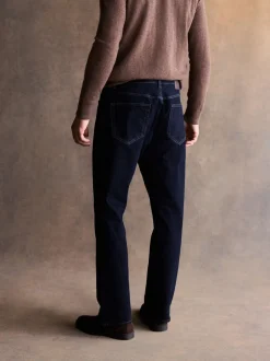Donker indigo met wassing - Bootcut - Vintage wash denim jeans