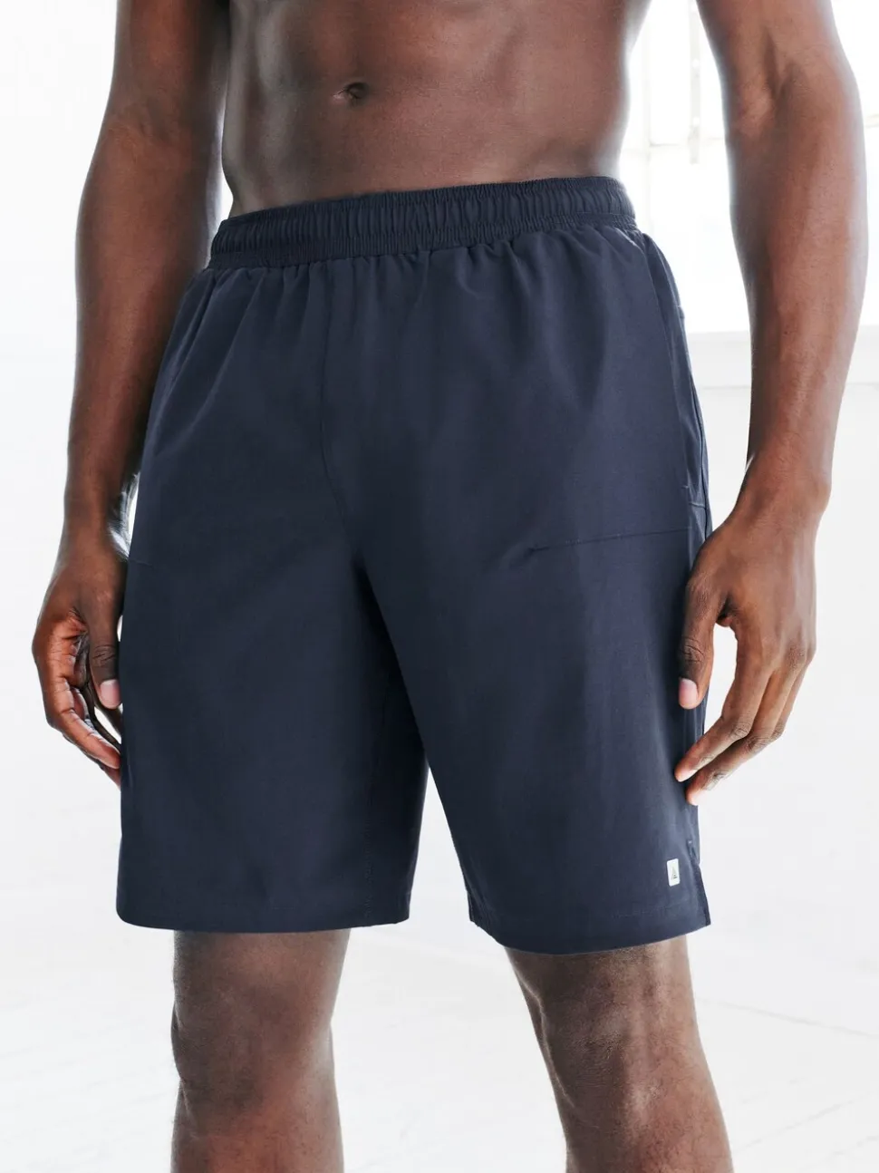 Donkerblauw - 9 inch - Active sportschoolshort