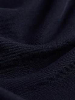 Donkerblauw - Active Crew Neck Short Sleeve T-Shirt