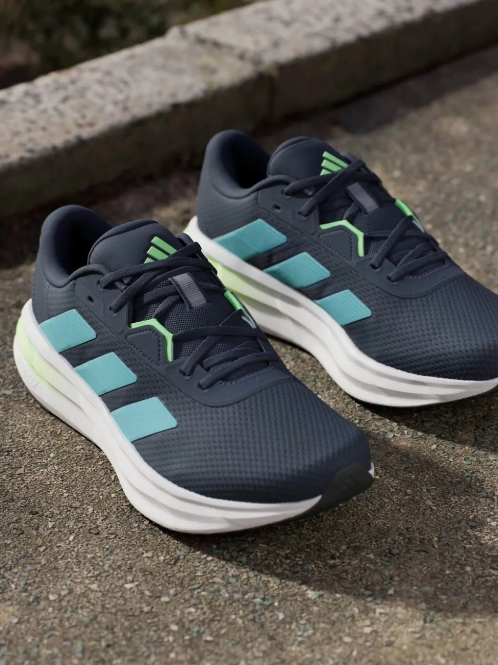 Donkerblauw - adidas Galaxy 7 hardloopschoenen
