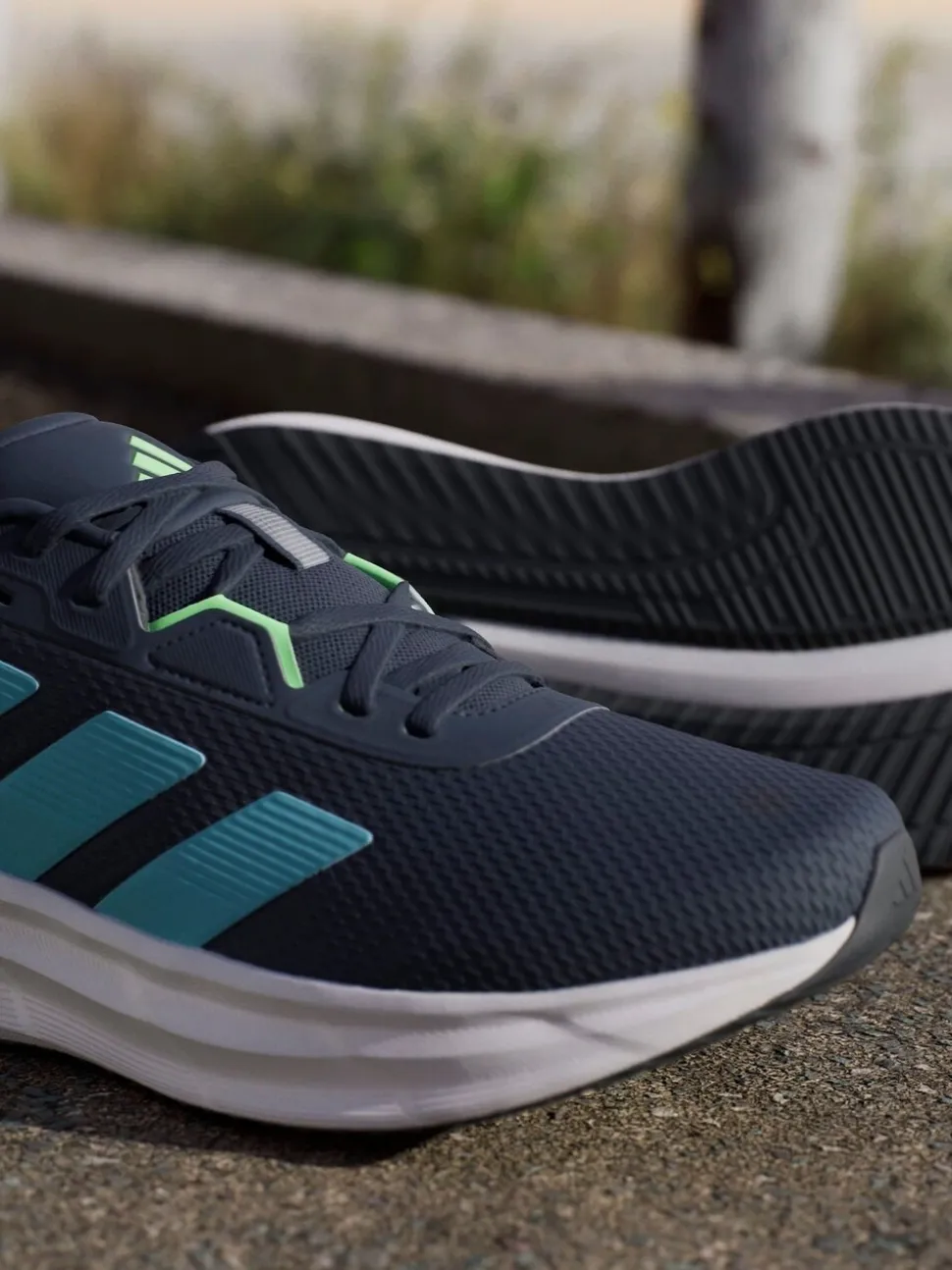 Donkerblauw - adidas Galaxy 7 hardloopschoenen