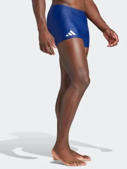 Donkerblauw - adidas Performance Solid zwemshorts