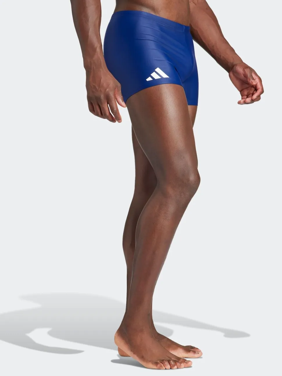 Donkerblauw - adidas Performance Solid zwemshorts