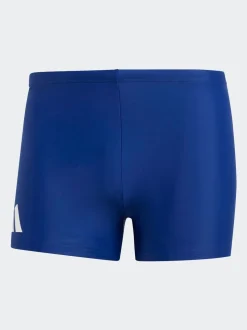 Donkerblauw - adidas Performance Solid zwemshorts