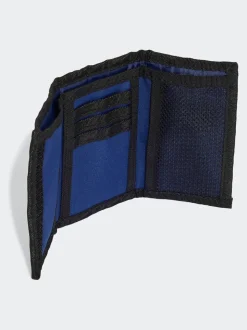 Donkerblauw - adidas portemonnee met lineair logo