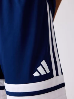 Donkerblauw - adidas Squadra 25 kindershorts