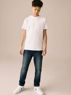 Donkerblauw - Authentieke denim jeans (3-16jaar)