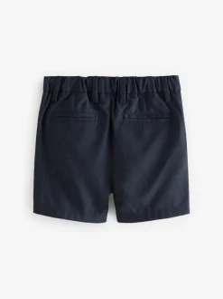 Donkerblauw - Baker By Ted Baker set van overhemd, gilet en short