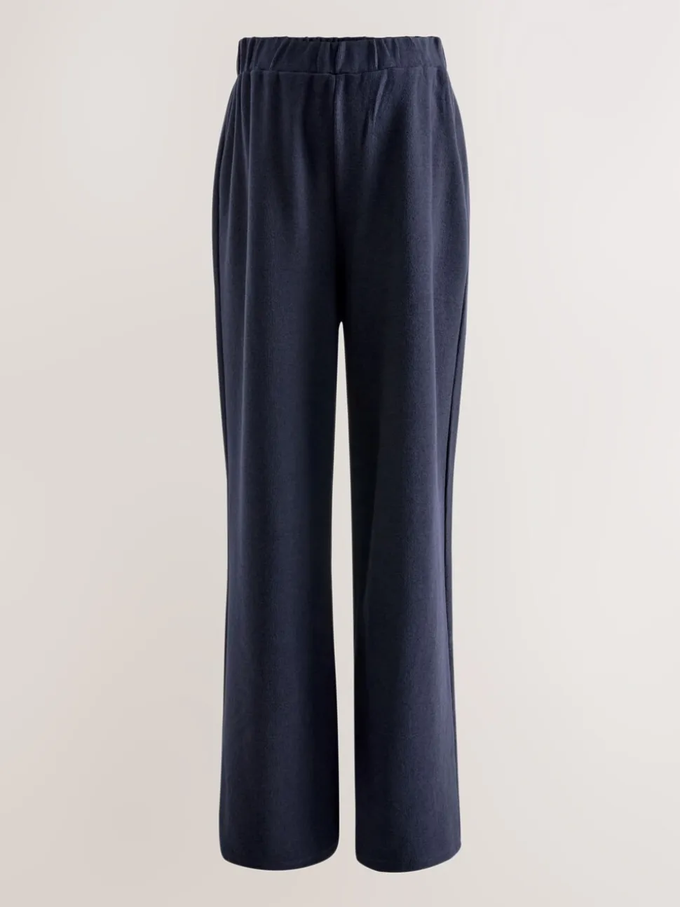 Donkerblauw - Behaaglijke zwangerschapsbroek met wijde pijpen